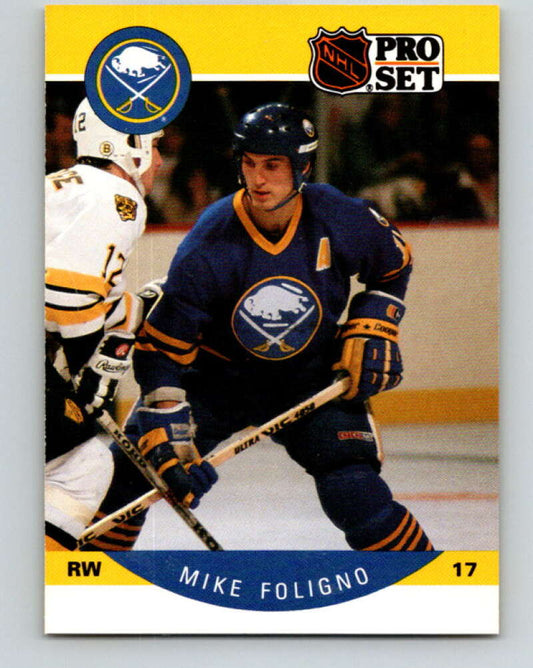 1990-91 Pro Set #20 Mike Foligno Mint Buffalo Sabres