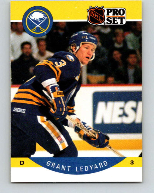 1990-91 Pro Set #24 Grant Ledyard Mint Buffalo Sabres