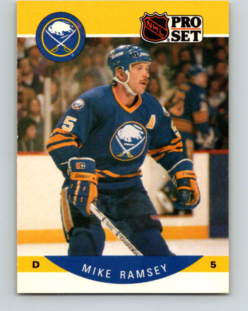 1990-91 Pro Set #28 Mike Ramsey Mint Buffalo Sabres