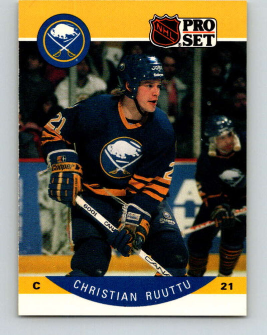 1990-91 Pro Set #29 Christian Ruuttu Mint Buffalo Sabres