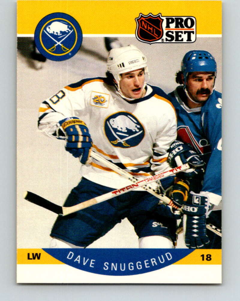 1990-91 Pro Set #30 Dave Snuggerud Mint Buffalo Sabres