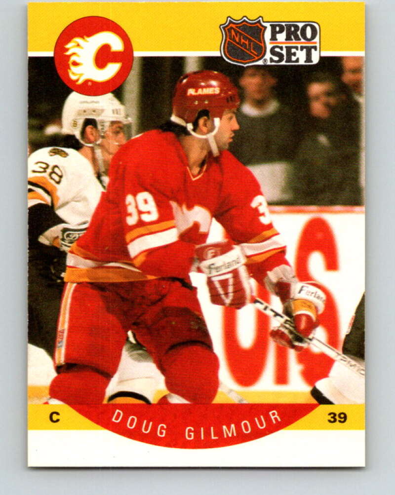 1990-91 Pro Set #34 Doug Gilmour Mint Calgary Flames