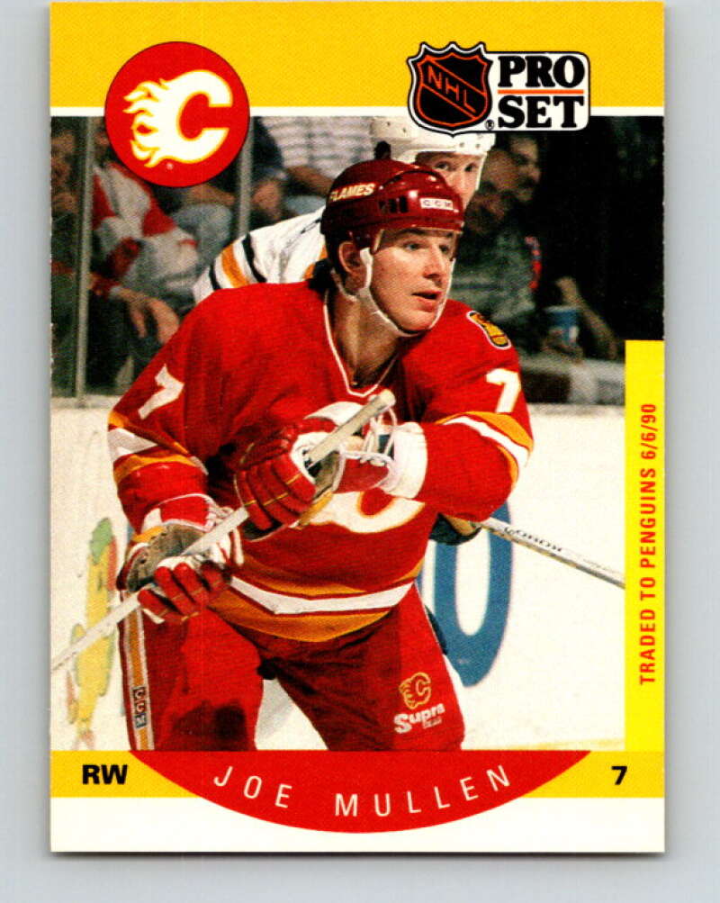 1990-91 Pro Set #40 Joe Mullen Mint Calgary Flames