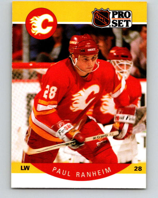 1990-91 Pro Set #44 Paul Ranheim Mint RC Rookie Calgary Flames