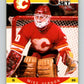 1990-91 Pro Set #47 Mike Vernon Mint Calgary Flames