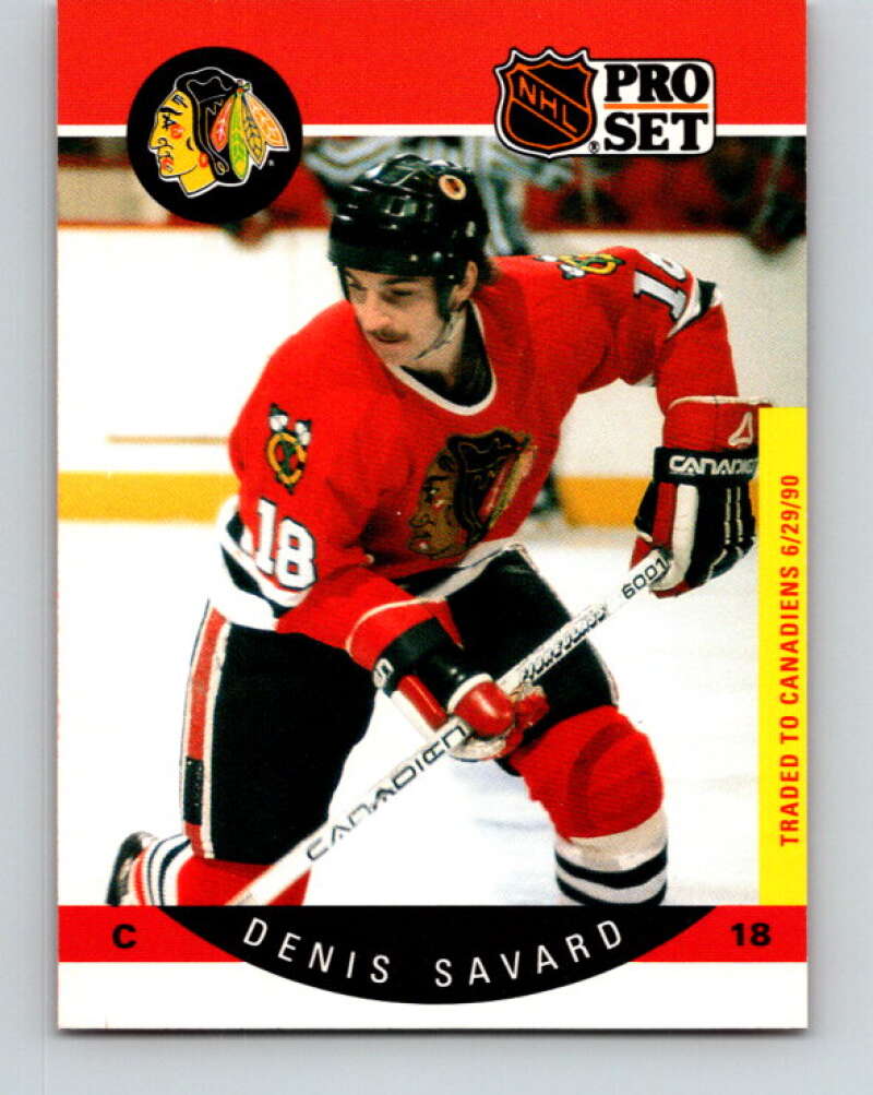 1990-91 Pro Set #59 Denis Savard Mint Chicago Blackhawks