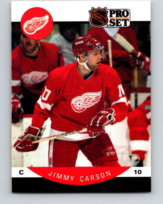 1990-91 Pro Set #67 Jimmy Carson Mint Detroit Red Wings