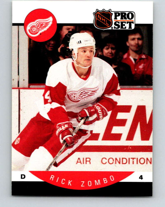 1990-91 Pro Set #80 Rick Zombo Mint Detroit Red Wings