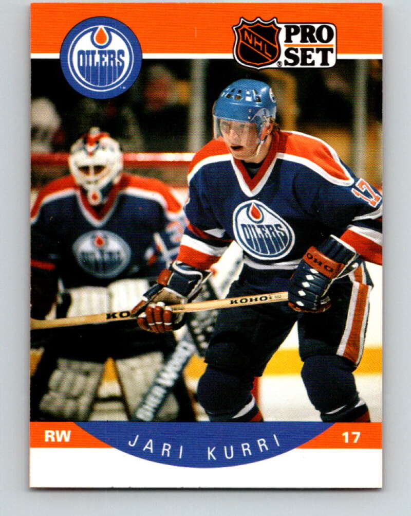 1990-91 Pro Set #87 Jari Kurri Mint Edmonton Oilers