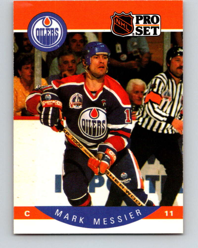 1990-91 Pro Set #91 Mark Messier Mint Edmonton Oilers