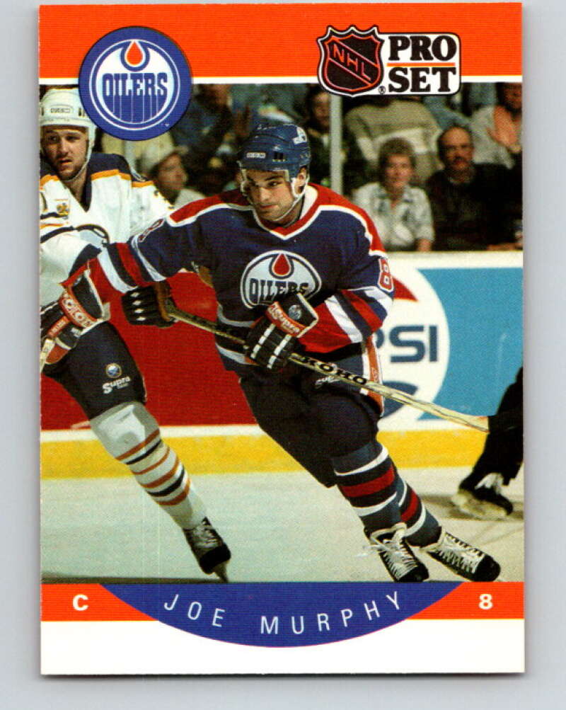 1990-91 Pro Set #93 Joe Murphy Mint RC Rookie Edmonton Oilers