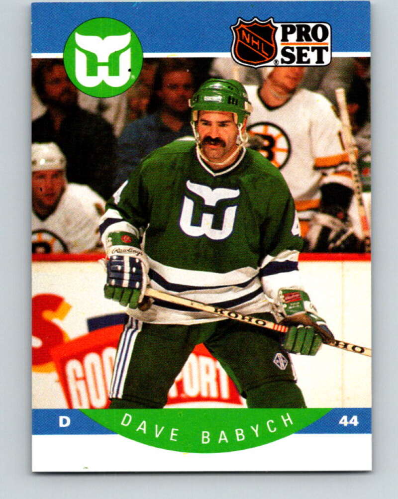 1990-91 Pro Set #99 Dave Babych Mint Hartford Whalers