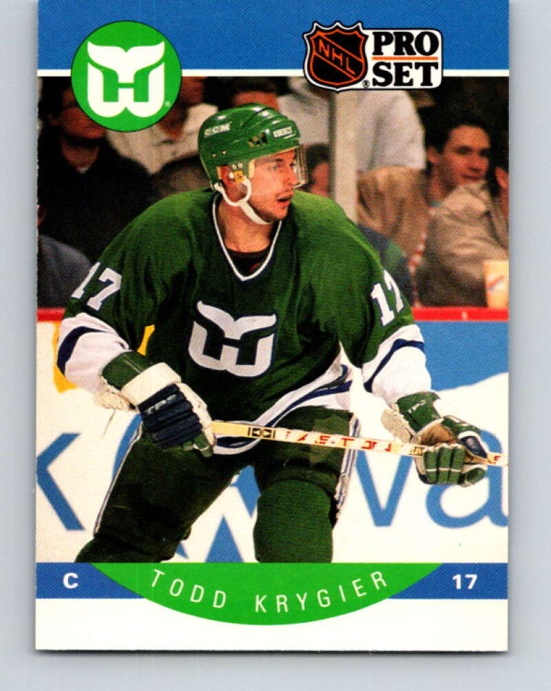 1990-91 Pro Set #107 Todd Krygier Mint Hartford Whalers