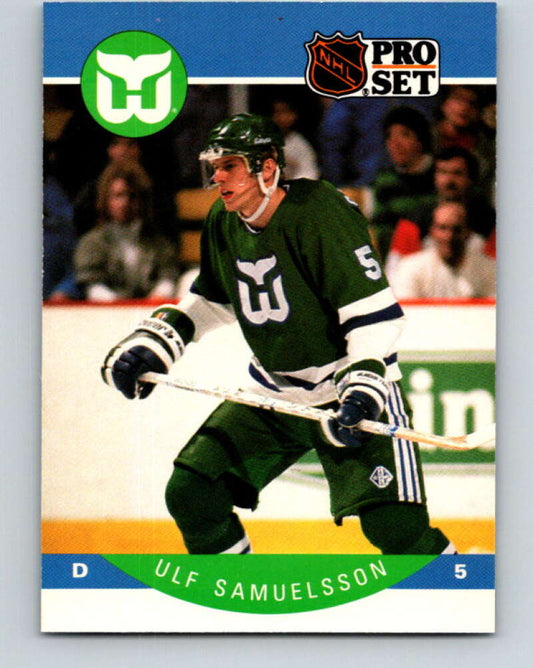 1990-91 Pro Set #109 Ulf Samuelsson Mint Hartford Whalers