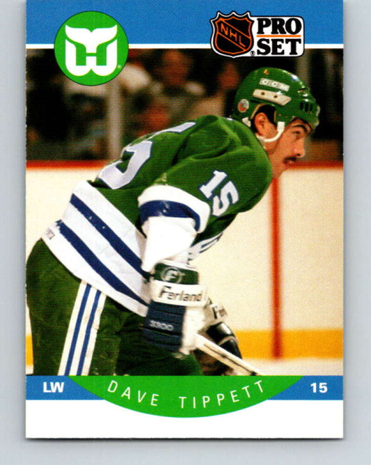 1990-91 Pro Set #111 Dave Tippett Mint Hartford Whalers