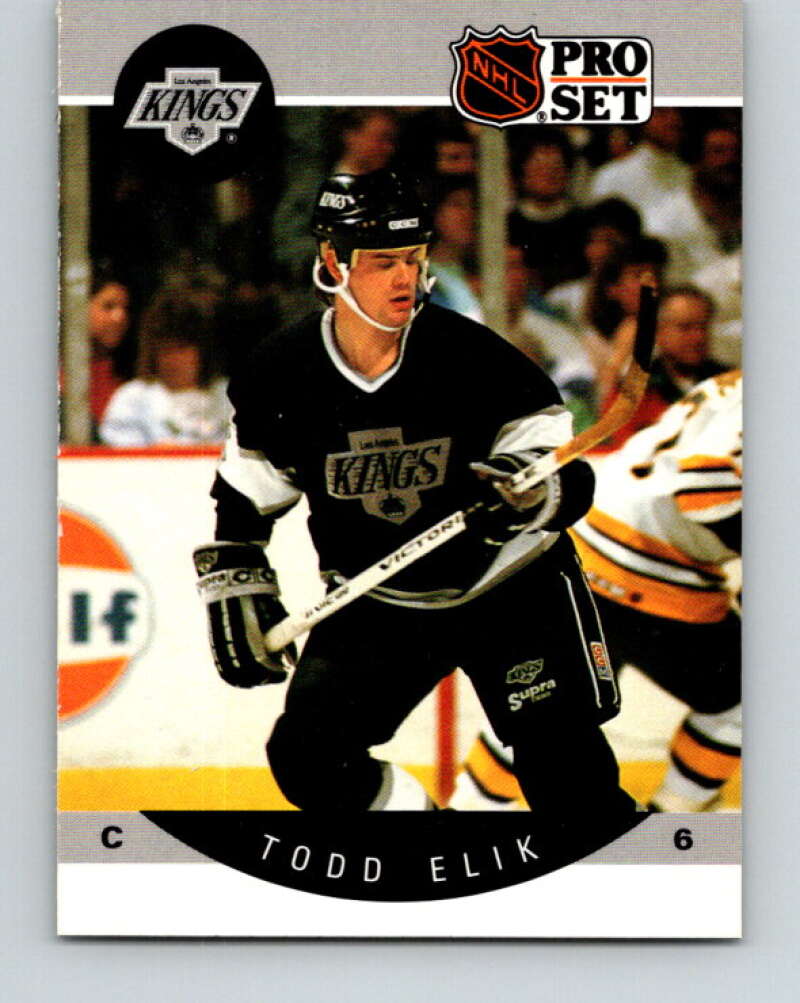 1990-91 Pro Set #116 Todd Elik Mint RC Rookie Los Angeles Kings