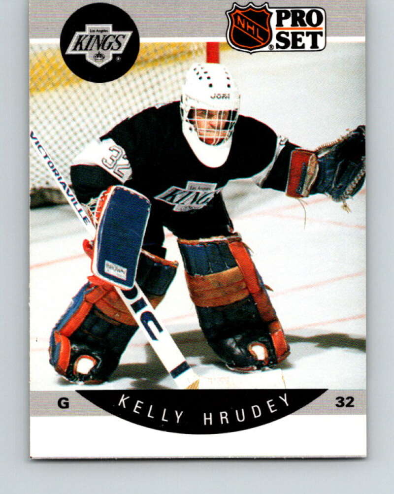 1990-91 Pro Set #119 Kelly Hrudey Mint Los Angeles Kings