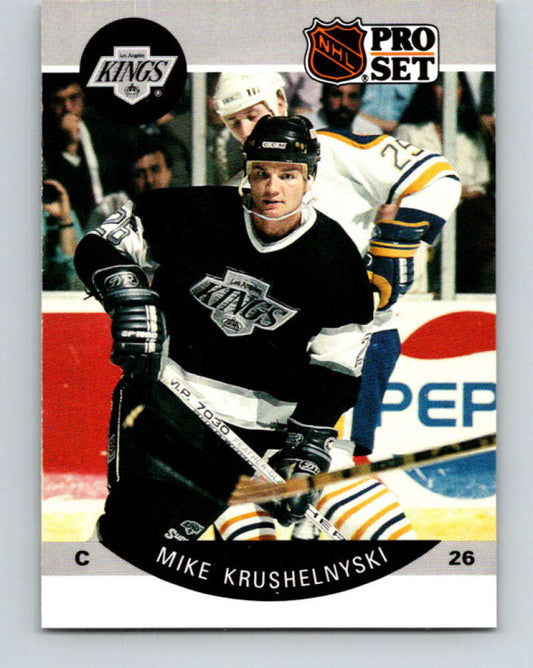 1990-91 Pro Set #121 Mike Kushelnyski Mint Los Angeles Kings