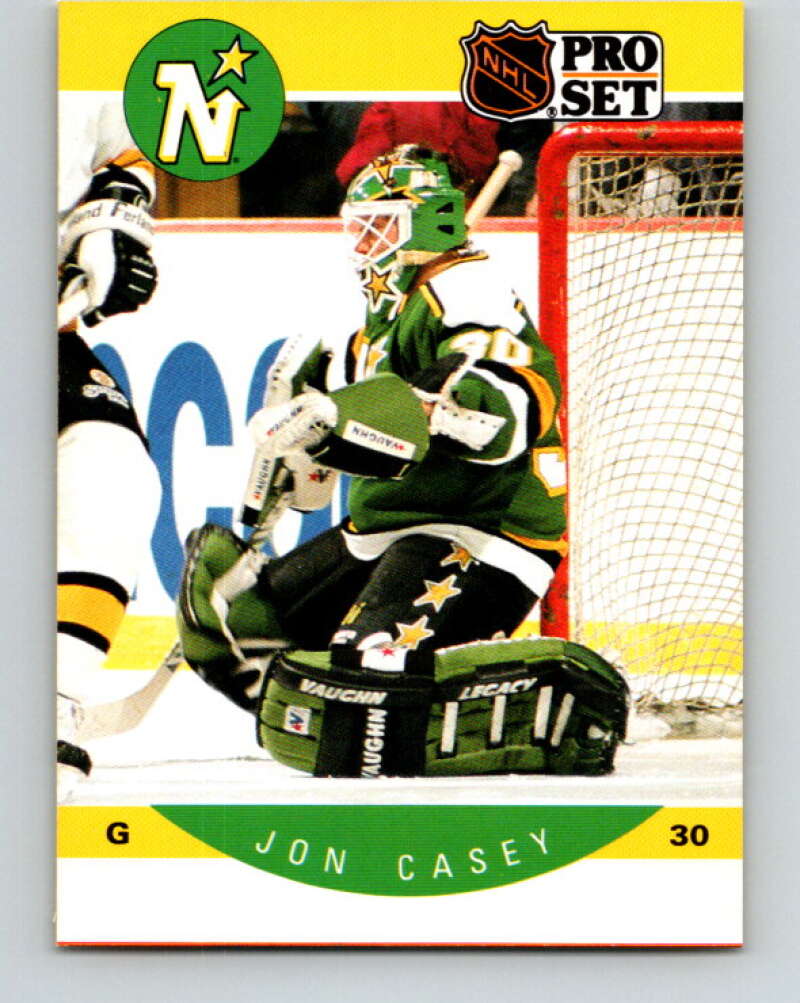 1990-91 Pro Set #133 Jon Casey Mint Minnesota North Stars