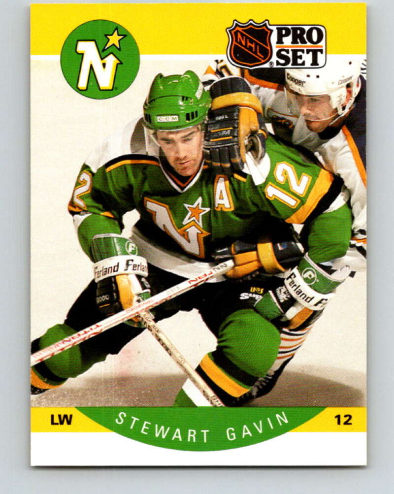 1990-91 Pro Set #139 Stewart Gavin Mint Minnesota North Stars