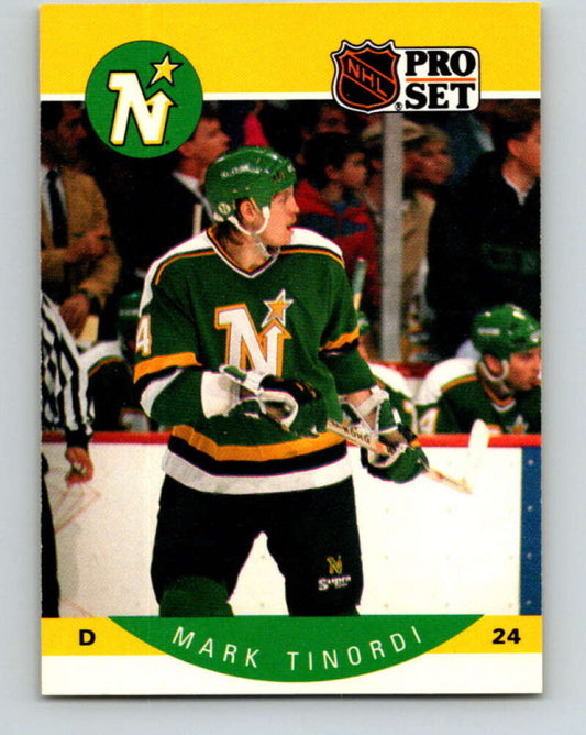 1990-91 Pro Set #145 Mark Tinordi Mint RC Rookie Minnesota North Stars