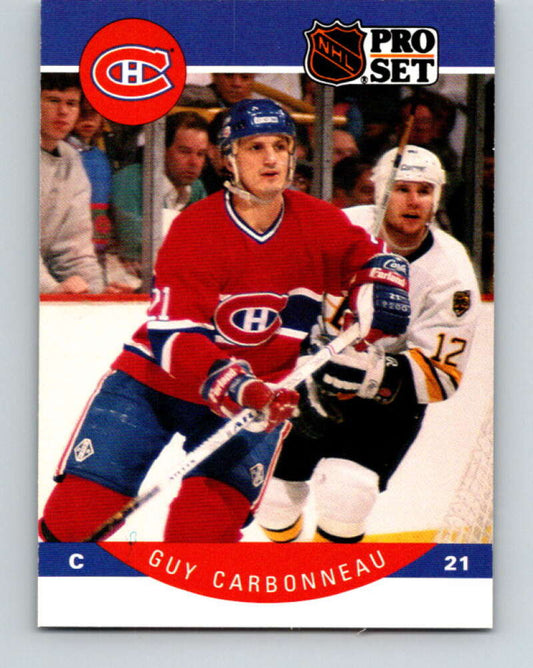 1990-91 Pro Set #146 Guy Carbonneau Mint Montreal Canadiens