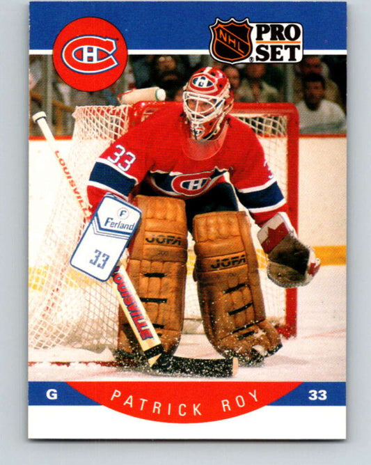 1990-91 Pro Set #157 Patrick Roy Mint Montreal Canadiens