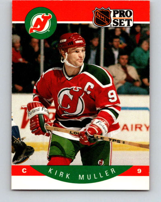 1990-91 Pro Set #172 Kirk Muller Mint New Jersey Devils