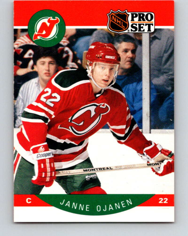 1990-91 Pro Set #173 Janne Ojanen Mint New Jersey Devils