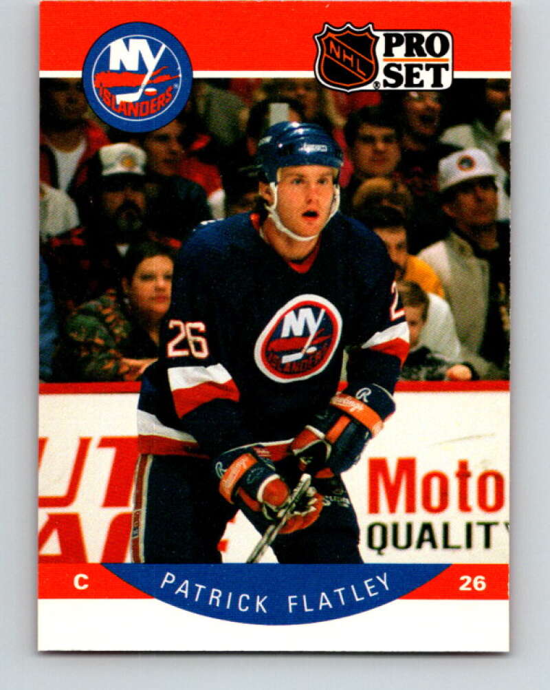 1990-91 Pro Set #182 Pat Flatley Mint New York Islanders