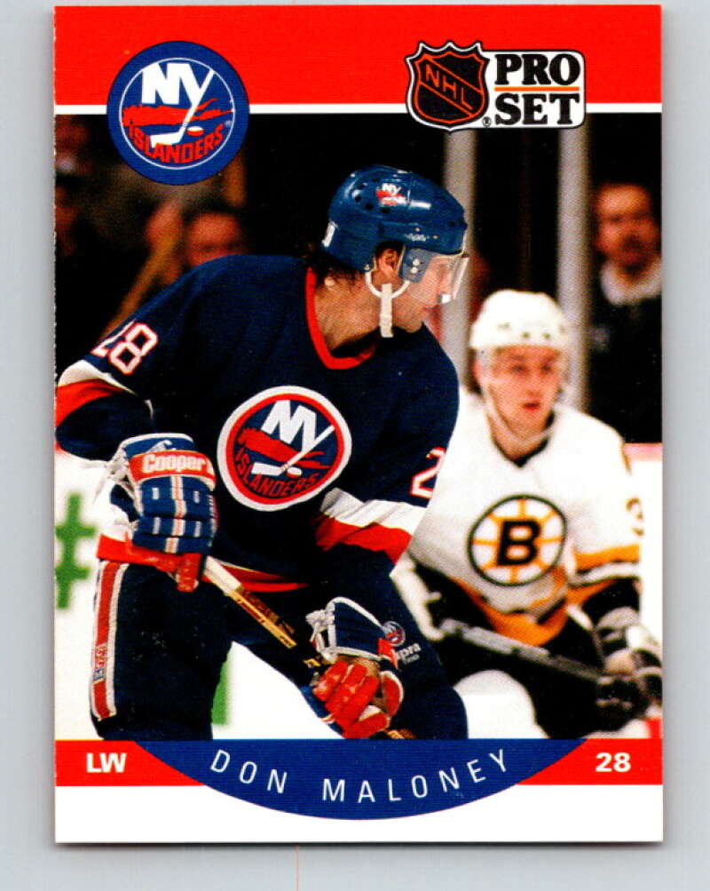 1990-91 Pro Set #187 Don Maloney Mint New York Islanders