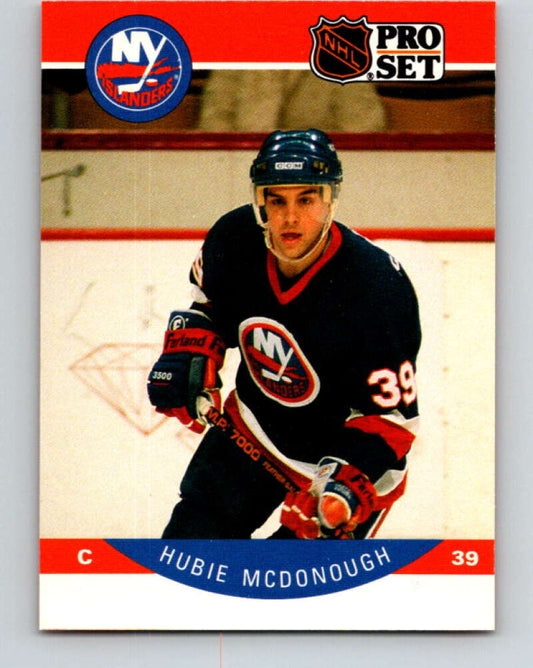 1990-91 Pro Set #188 Hubie McDonough Mint New York Islanders