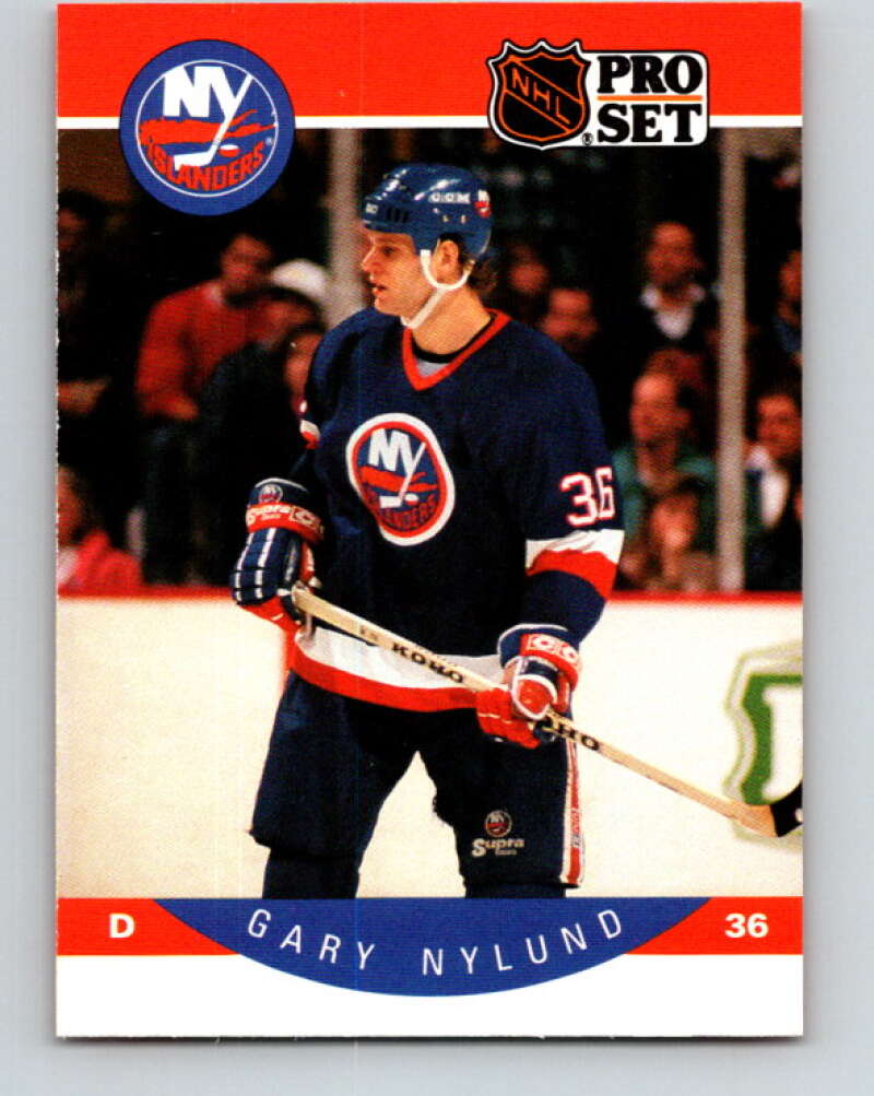 1990-91 Pro Set #190 Gary Nylund Mint New York Islanders