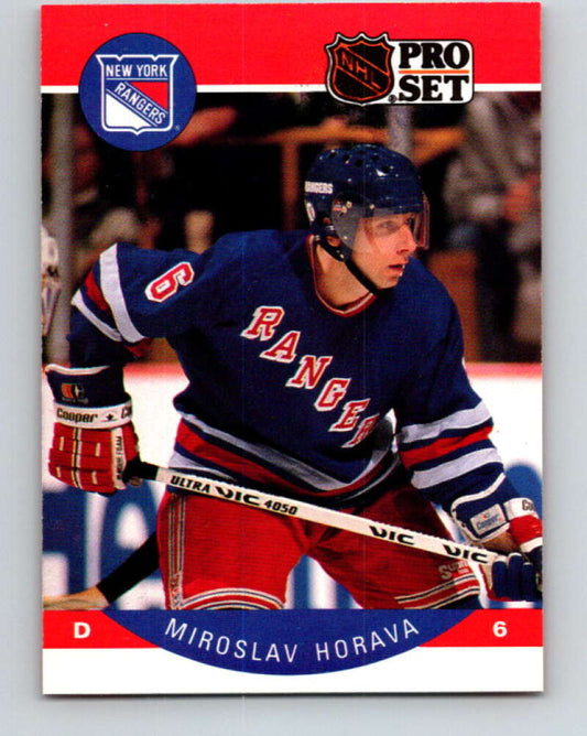 1990-91 Pro Set #198 Miloslav Horava Mint New York Rangers