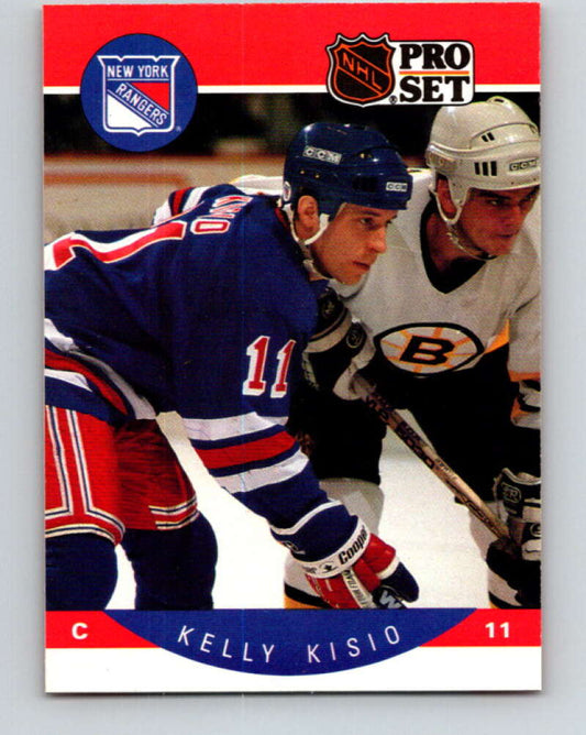 1990-91 Pro Set #200 Kelly Kisio Mint New York Rangers