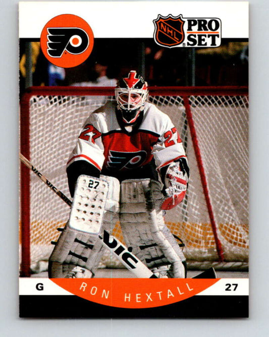 1990-91 Pro Set #216 Ron Hextall Mint Philadelphia Flyers