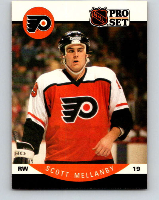 1990-91 Pro Set #220 Scott Mellanby Mint Philadelphia Flyers