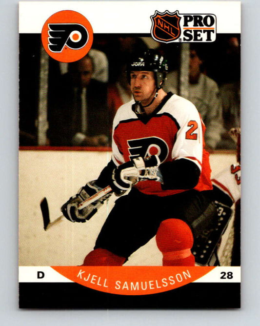 1990-91 Pro Set #222 Kjell Samuelsson Mint Philadelphia Flyers