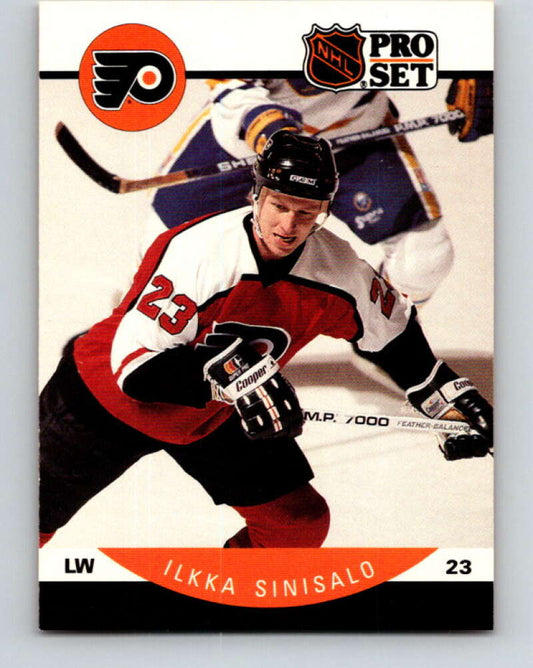 1990-91 Pro Set #223 Ilkka Sinisalo Mint Philadelphia Flyers