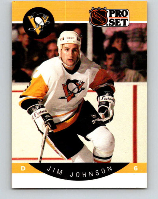 1990-91 Pro Set #235 Jim Johnson Mint Pittsburgh Penguins