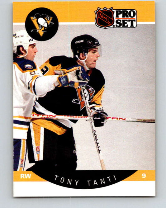 1990-91 Pro Set #241 Tony Tanti Mint Pittsburgh Penguins