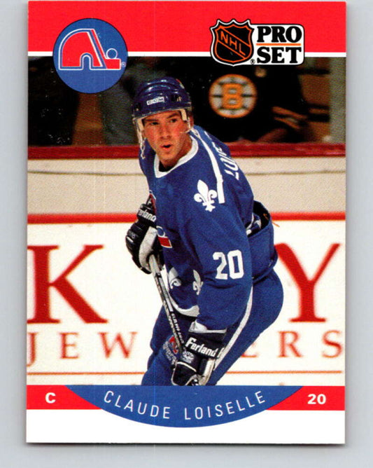 1990-91 Pro Set #252 Claude Loiselle Mint Toronto Maple Leafs