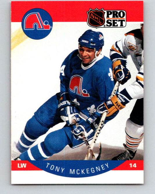 1990-91 Pro Set #254 Tony McKegney Mint Toronto Maple Leafs