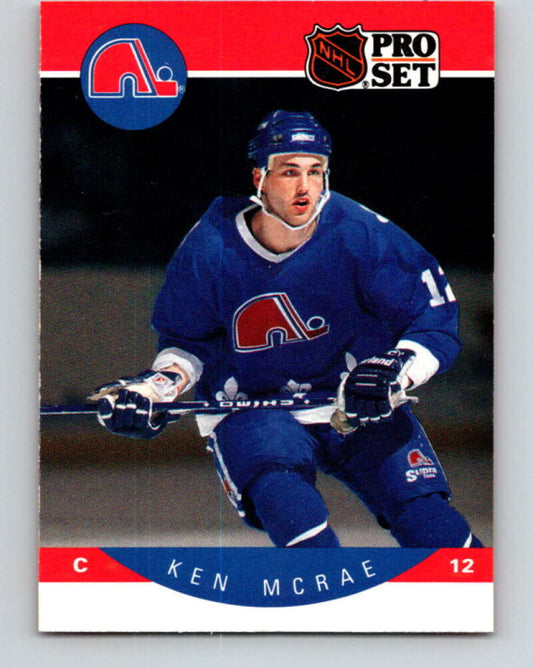 1990-91 Pro Set #255 Ken McRae Mint Toronto Maple Leafs