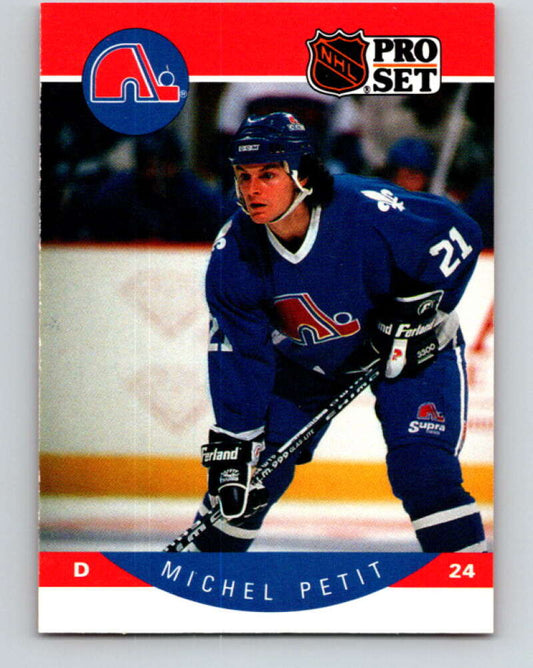 1990-91 Pro Set #256 Michel Petit Mint Toronto Maple Leafs
