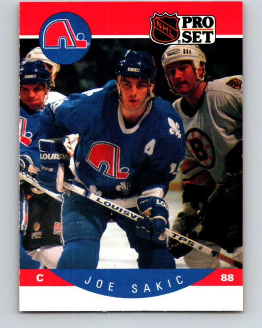 1990-91 Pro Set #257 Joe Sakic Mint Toronto Maple Leafs