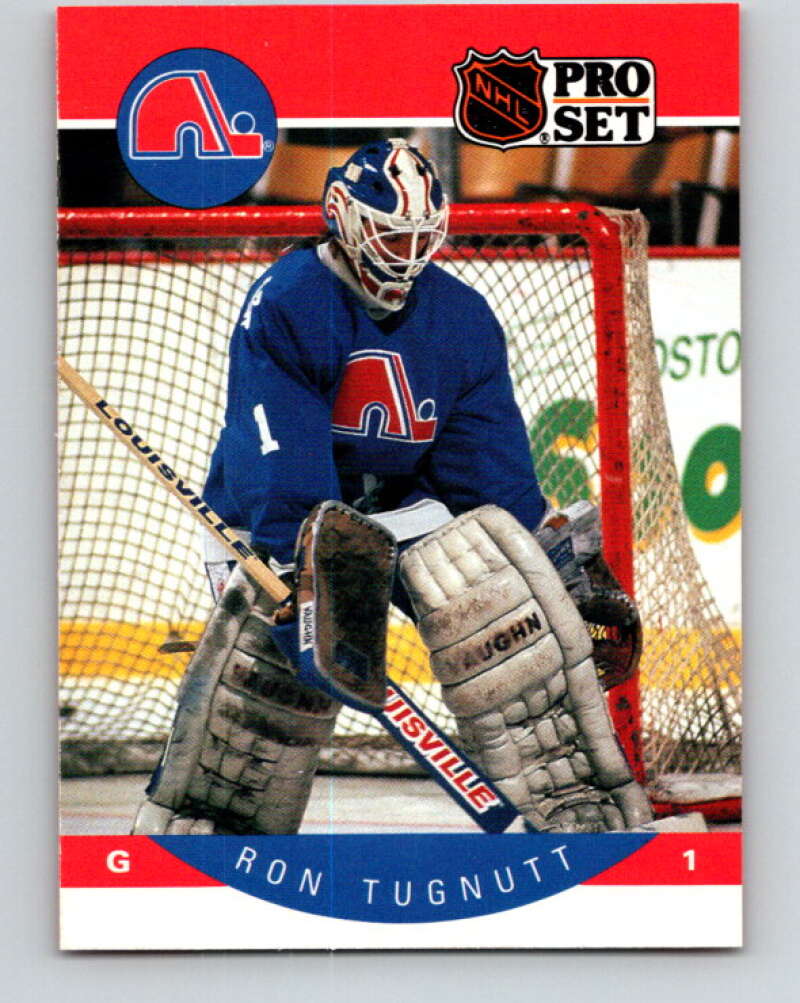 1990-91 Pro Set #258 Ron Tugnutt Mint Toronto Maple Leafs