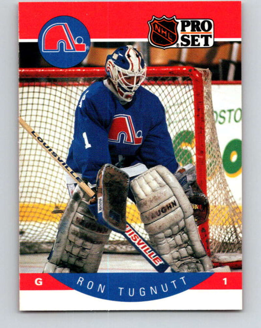 1990-91 Pro Set #258 Ron Tugnutt Mint Toronto Maple Leafs