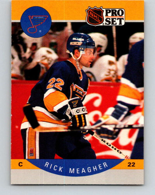 1990-91 Pro Set #267 Rick Meagher Mint St. Louis Blues
