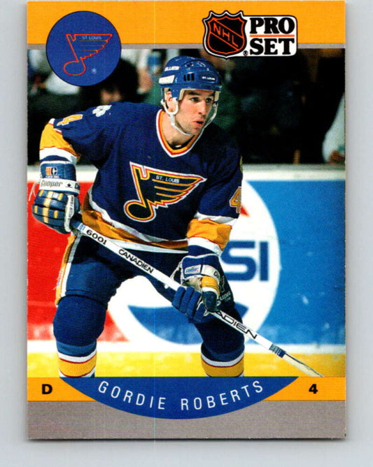 1990-91 Pro Set #271 Gordie Roberts Mint St. Louis Blues
